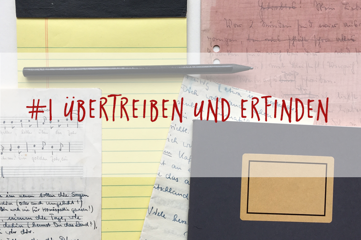 Uebertreiben und Erfinden